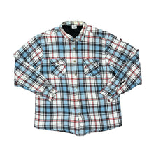 Load image into Gallery viewer, Early 00's TOPTEX PRO Lumberjack Plaid Check Lightly Padded Flannel Over Shirt