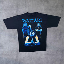 Load image into Gallery viewer, Vintage Waltari (1999) “Zero Generation Rock N Roll” Alternative Metal Band Black T-Shirt