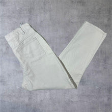 Load image into Gallery viewer, Vintage 90's C&A Faded Out Classic Cream Denim Tapered Fit Mom Jeans