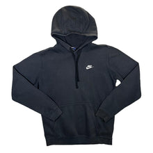 Load image into Gallery viewer, NIKE Classic Mini Embroidered Logo Faded Black Pullover Hoodie