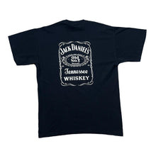 Load image into Gallery viewer, JACK DANIEL'S "Tennessee Whiskey" Classic Drinks Logo Spellout Graphic T-Shirt