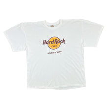 Load image into Gallery viewer, Vintage HARD ROCK CAFE "Atlantic City" Classic Souvenir Logo Spellout Graphic T-Shirt