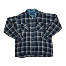 Load image into Gallery viewer, Early 00’s VAN HEUSEN “Winterweights” Tartan Plaid Check Long Sleeve Flannel Shirt