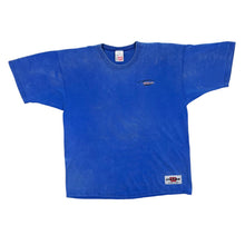 Load image into Gallery viewer, Vintage 90's WILSON Classic Mini Logo Graphic Distressed Faded Blue T-Shirt