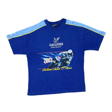 Load image into Gallery viewer, Early 00's GAULOISES DUTCH TT (2003) MOTO GP Superbike Motorsports Racing Colour Block Graphic T-Shirt