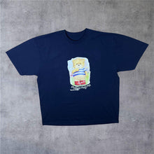Load image into Gallery viewer, Please Hug Me (1993) “Paws For Thought” Teddy Bear Cartoon Novelty Graphic T-Shirt