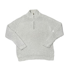 Load image into Gallery viewer, Early 00's AUTHENTIC CHINO Debenhams Classic Basic Stretch Ribbed 1/2 Zip Pullover Heavyweight Knit Sweater Jumper