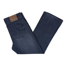 Load image into Gallery viewer, ROCHA JOHN ROCHA Classic Dark Grey Washed Black Straight Leg Trousers Jeans