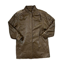 Load image into Gallery viewer, Vintage 90's ABLC Genuine Real Brown Leather Distressed Leather Jacket