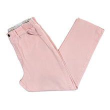 Load image into Gallery viewer, LEE Made In Mexico Side Elastic Baby Pink Cotton Tapered Jeans