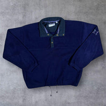 Load image into Gallery viewer, Vintage Antartex Sport Tartan Check Collared 1/4 Button Fleece Sweatshirt