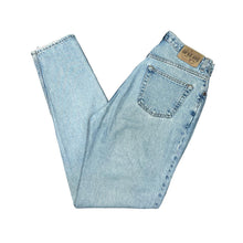 Load image into Gallery viewer, Vintage GAP BLUE JEANS "Reverse" Classic High Waist Mom Blue Denim Jeans