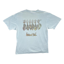 Load image into Gallery viewer, Early 00's WEIRD FISH Cartoon Novelty Logo Spellout Graphic T-Shirt