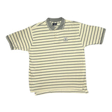 Load image into Gallery viewer, GLEN GATE Made In USA "79th PGA Championship" Golf Embroidred Striped Polo Shirt