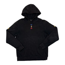 Load image into Gallery viewer, ADIDAS Trefoil Logo Spellout Graphic Pullover Hoodie