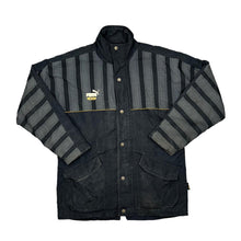 Load image into Gallery viewer, Vintage 90's PUMA KING Embroidered Logo Colour Block Lightly Padded Coach Managers Sports Jacket