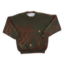 Load image into Gallery viewer, Vintage P.G.FIELD "Wind Stopper" Windbreaker Lined Embroidered Pheasant Wool Knit Sweater Jumper