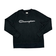 Load image into Gallery viewer, CHAMPION Classic Embroidered Big Logo Spellout Crewneck Sweatshirt