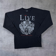 Load image into Gallery viewer, Vintage Live “Secret Samadhi” Graphic Spellout Alternative Rock Band Long Sleeve T-Shirt