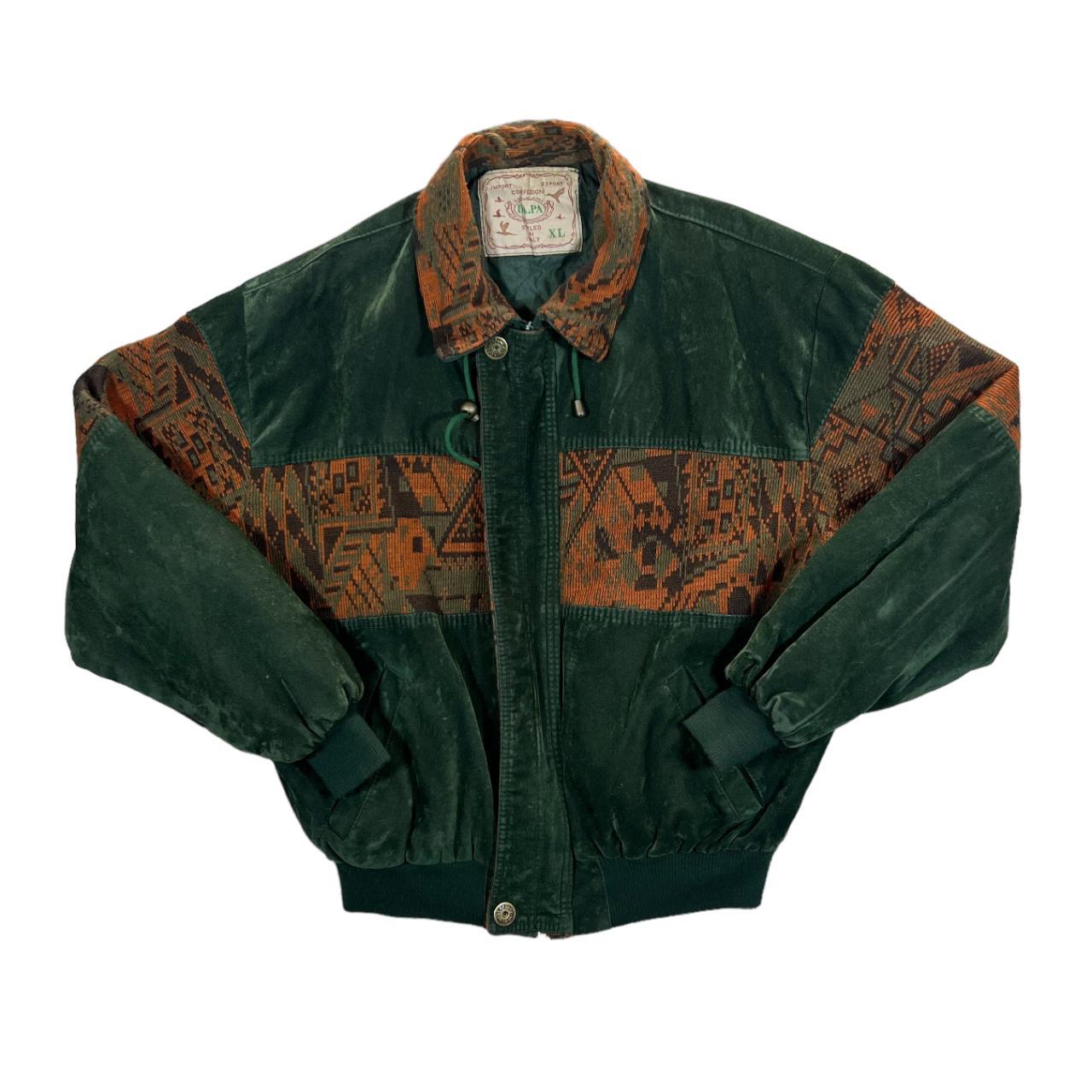 90s suède jacket made in Italy イタリア製 Vintage 90's DA.PA Styled In Italy Suede Effect Woven