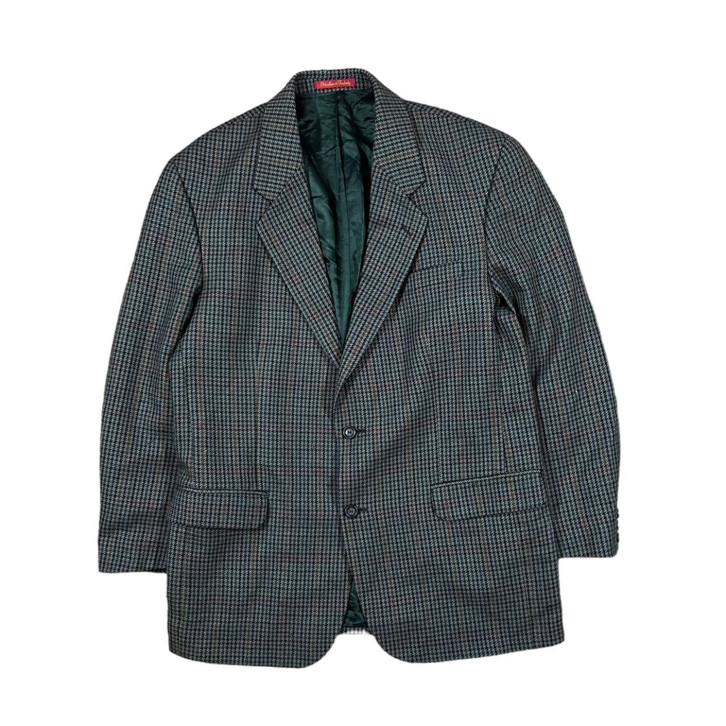 Vintage DEBENHAM & FREEBODY Pure New Wool Made In England Tweed Style Sports Jacket Blazer