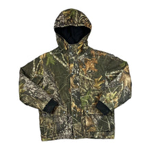 Load image into Gallery viewer, Vintage REDHEAD "Mountain Stalker" Bone Dry Camo Camouflage Light Padded Hooded Outdoor Jacket