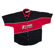 Load image into Gallery viewer, Vintage Winner's Circle NASCAR Dale Earnhardt Embroidered Colour Block Button-Up Shirt
