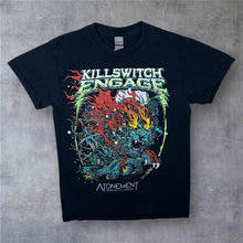Load image into Gallery viewer, Killswitch Engage "Atonement" (2019) Metalcore Heavy Metal Music Band Black T-Shirt