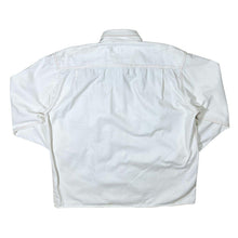 Load image into Gallery viewer, Early 00's Atlas For Men Cowboy Western Embroidered Aztec White Cotton Long Sleeve Shirt