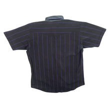 Load image into Gallery viewer, Vintage 90's Ely Cattleman Cowboy Western Striped Pearl Snap Popper Short Sleeve Shirt