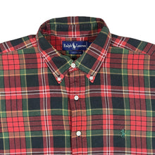 Load image into Gallery viewer, Early 00's RALPH LAUREN Tartan Plaid Check Cotton Long Sleeve Button-Up Shirt