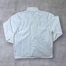 Load image into Gallery viewer, Vintage John Baner Cowboy Western Lace Panel White Popper Long Sleeve Shirt