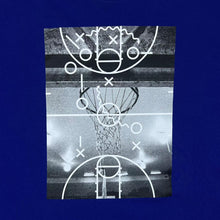 Load image into Gallery viewer, NIKE Basketball Dri-Fit Spellout Graphic Blue T-Shirt