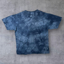 Load image into Gallery viewer, The Mountain Native American Graphic Blue Tie Dye Cotton T-Shirt