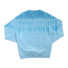 Load image into Gallery viewer, TOMMY JEANS Tommy Hilfiger Embroidered Logo Spellout Blue Tie Dye Crewneck Sweatshirt