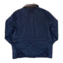 Load image into Gallery viewer, Early 00's POLO RALPH LAUREN Corduroy Collared Suede Panel Lightly Padded Quilted Hunting Country Jacket