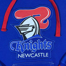 Load image into Gallery viewer, NRL NEWCASTLE KNIGHTS Australian Rugby Embroidered Logo Blue Pullover Hoodie