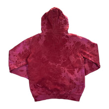 Load image into Gallery viewer, CHAMPION Classic Big Logo Spellout Graphic Red Tie Dye Pullover Hoodie