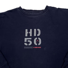Load image into Gallery viewer, Early 00’s HEAD “50” Logo Spellout Graphic Crewneck Sweatshirt