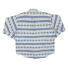 Load image into Gallery viewer, Vintage 90's ESPRIT MEN Multi Striped Patterned Long Sleeve Button-Up Flannel Shirt