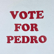 Load image into Gallery viewer, VOTE FOR PEDRO Napoleon Dynamite Comedy Movie Graphic White Ringer T-Shirt