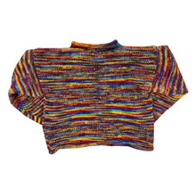 Load image into Gallery viewer, Made In Nepal Hippy Rainbow Wool Knit Sweater Jumper