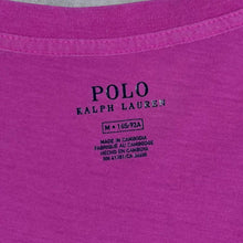Load image into Gallery viewer, Polo Ralph Lauren Mini Logo Hot Pink Deep V-Neck Cotton T-Shirt