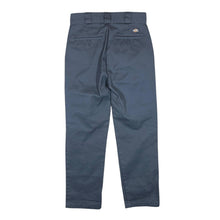 Load image into Gallery viewer, DICKIES Classic Dark Grey Straight Leg Worker Skater Pants Trousers