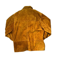 Load image into Gallery viewer, Vintage 90's AKASO REAL LEATHER Genuine Heavyweight Tan Suede Leather Jacket