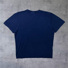 Load image into Gallery viewer, Adidas Classic Big Logo Spellout Graphic Navy Blue Cotton T-Shirt
