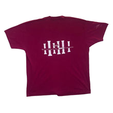 Load image into Gallery viewer, Vintage 90's PARTNERS IN PROGRESS Company Graphic Burgundy Single Stitch T-Shirt