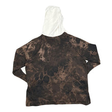 Load image into Gallery viewer, ADIDAS Classic Colour Block Big Logo Spellout Graphic Tie Dye Pullover Hoodie