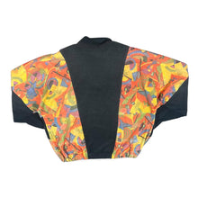 Load image into Gallery viewer, Vintage 90's BEST COMPANY Embroidered Crazy Abstract Patterned 1/4 Zip Fleece Sweatshirt