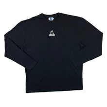Load image into Gallery viewer, STIFFY "Brass Monkeys" Surfer Skater Logo Spellout Graphic Black Long Sleeve T-Shirt